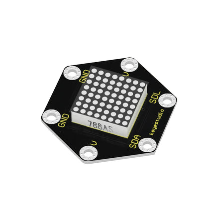 Keyestudio Micro bit Honeycomb HT16K33 8*8 Dot Matrix Module