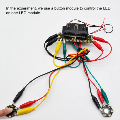 Keyestudio Honeycomb Smart Wearable Coding Kit for Micro:bit With 8 projects