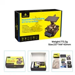 Keyestudio Acrylic Smart Solar Tracker System Tracking Starter Kit For Arduino STEM Programming Toys DIY Mobile Phone Charging