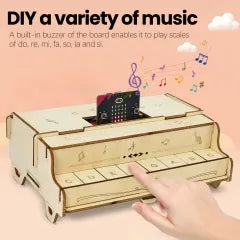 Keyestudio STEM Programming DIY Button Piano Learning Kit For Microbit Starter Kit Support Makcode/KidsBlock Without Board