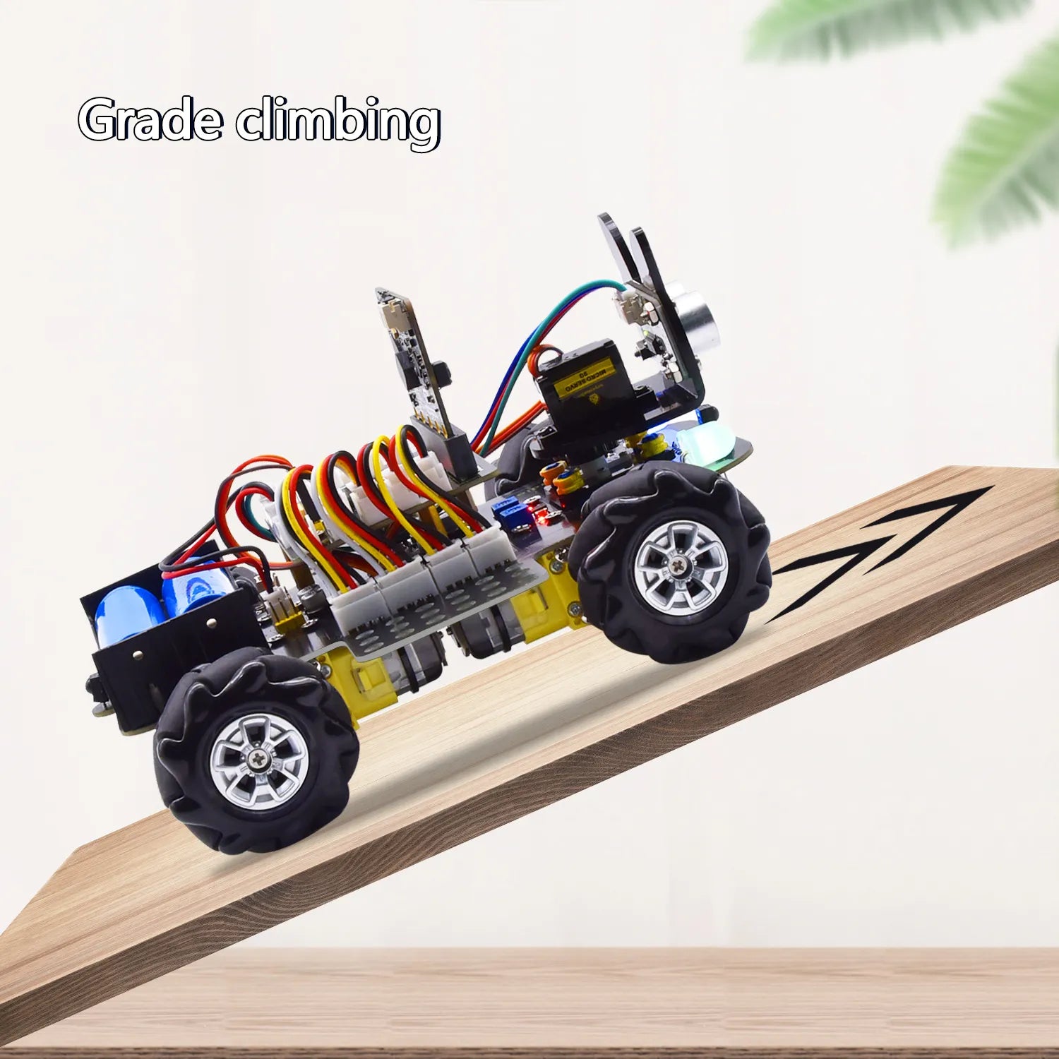 Keyestudio Micro Bit V2 4WD Mecanum Wheel Robot Car Kit STEM Toys Makecode &Python Programming With Microbit Board