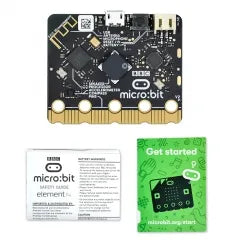 Original Microbit Go Kit Main Board+USB Cable+Battery Holder With Batteries Learning Diy Electronic Kit