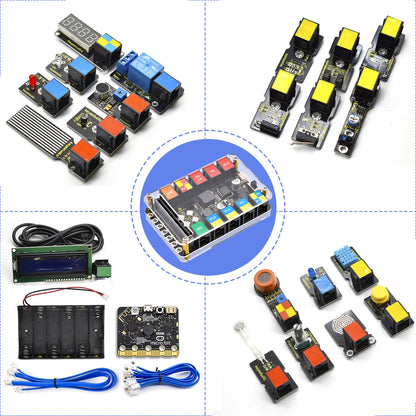 Keyestudio EASY PLUG Super Starter Kit for BBC micro bit STEM EDU with micro:bit Board
