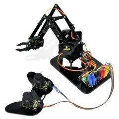 Keyestudio 4DOF Robot Arm Microbit Learning Kit Robot Arm Kit DIY Robot STEM Programming With Microbit Board