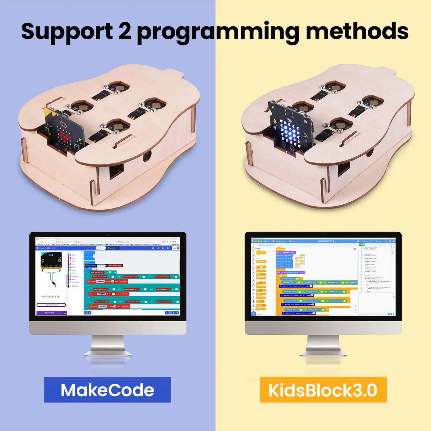 Keyestudio STEM Programming DlY Ocarina Learning Starter kit With Microbit Board
