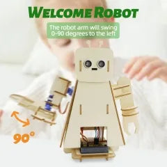 Keyestudio STEM Programming Microbit Starter Kit DIY Greeting Smart Robot Learning Kit Include Microbit Board