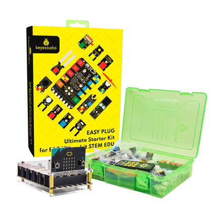 Keyestudio EASY Plug Ultimate Starter Kit for BBC Microbit STEM EDU With Micro Bit Board