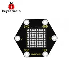 Keyestudio Micro bit Honeycomb HT16K33 8*8 Dot Matrix Module