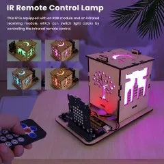 Keyestudio Microbit V2.0 DIY Colorful Lamp Starter Kit For Microbit V2 Starter Pack Programming DIY Electronic Starter Kit