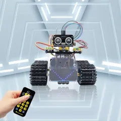 Keyestudio Mini Caterpillar Tank Robot V3.0 For Arduino Kit Robot Car DIY Programmable STEM Toys