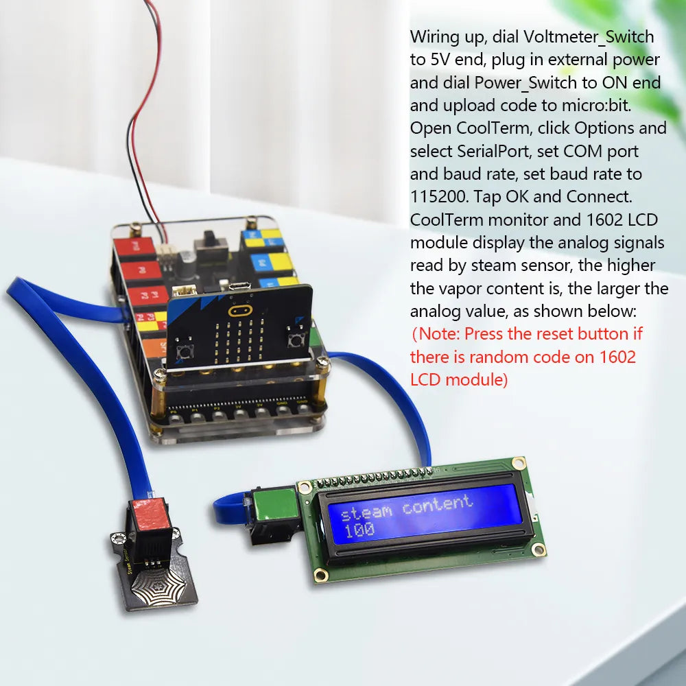 Keyestudio EASY PLUG Super Starter Kit for BBC micro bit STEM EDU with micro:bit Board