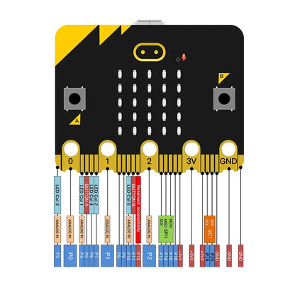 Keyestudio EASY PLUG Microbit V2 Super Starter Kit Makecode Programming Electronic Kit Without Microbit Board