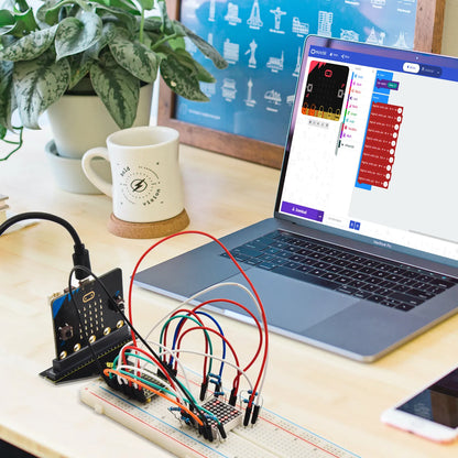 Keyestudio Micro bit Basic Sensor Module Starter Kit With Microbit Board