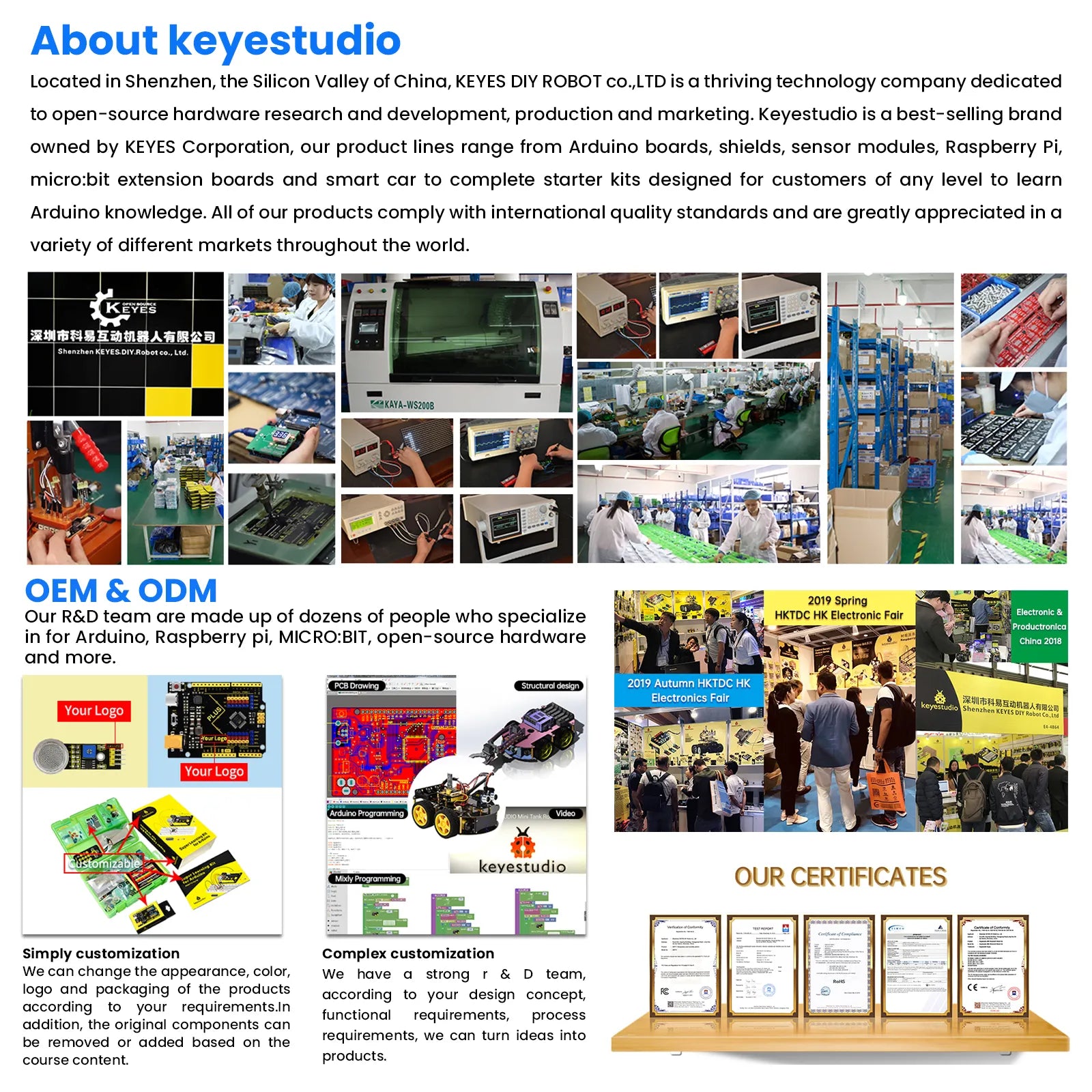 Keyestudio Micro Bit V2 Desk Bit Small Robot Smart Car for Microbit STEM Programming Car Kit Assembled without the controller