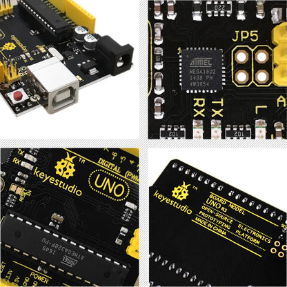 Keyestudio UNO R3 Development Board Compatible With Arduino Uno R3 +USB Cable