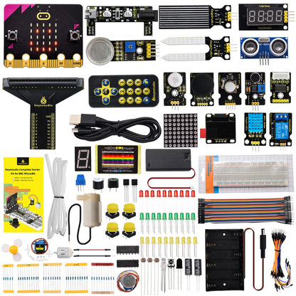 Keyestudio Programming STEM Micro bit V2 Kit Complete Starter Kit (With Micro bit Board)
