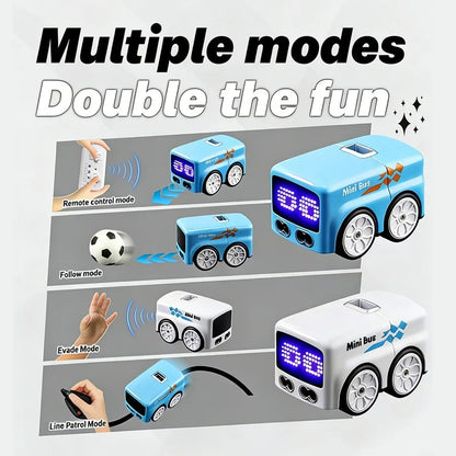 Mini Autocarro RC - 4 Modos de Jogo