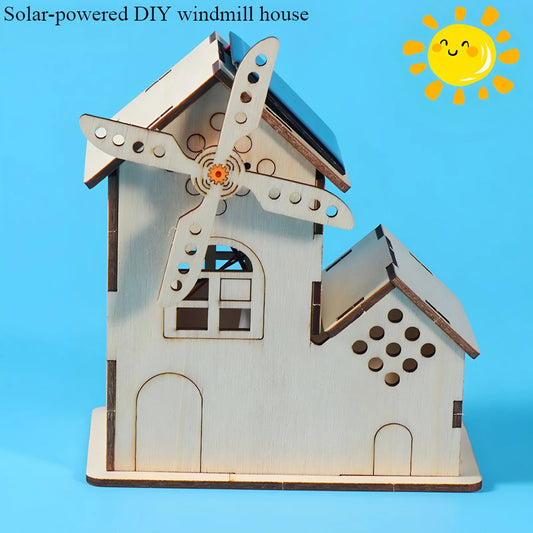 Casa Moinho Solar DIY - Kit Científico