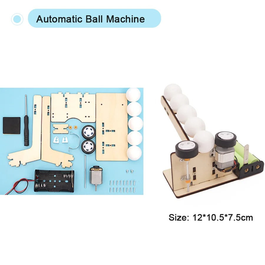 Modelo físico DIY experiência científica brinquedo educativo artesanal para crianças