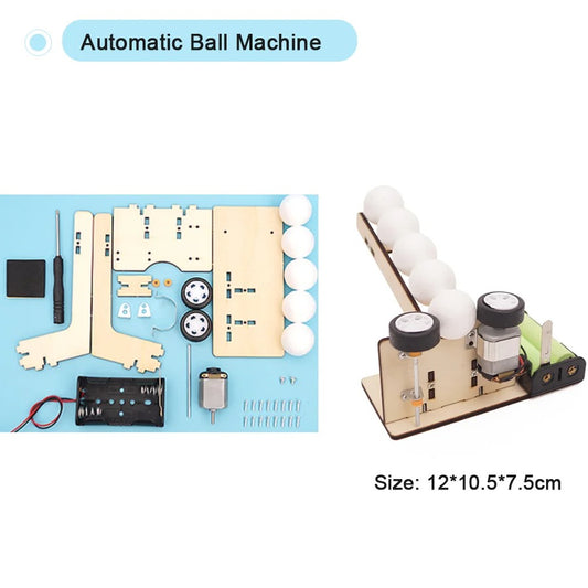 Modelo físico DIY experiência científica brinquedo educativo artesanal para crianças