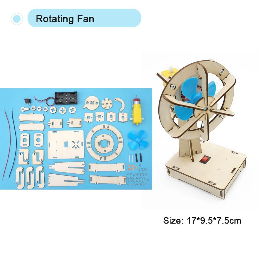 Modelo físico DIY experiência científica brinquedo educativo artesanal para crianças