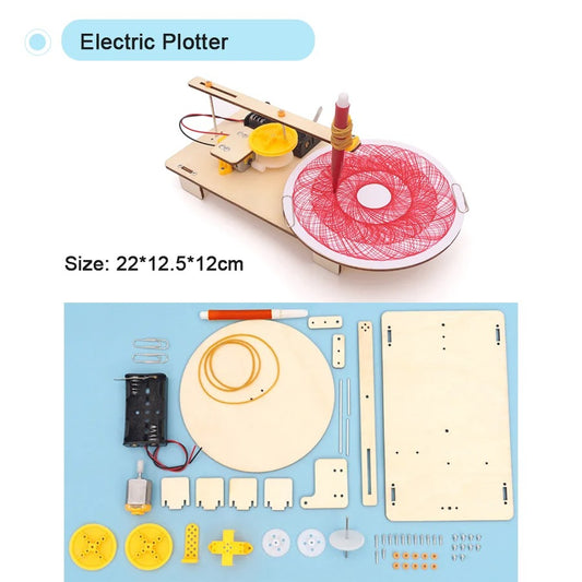 Modelo físico DIY experiência científica brinquedo educativo artesanal para crianças
