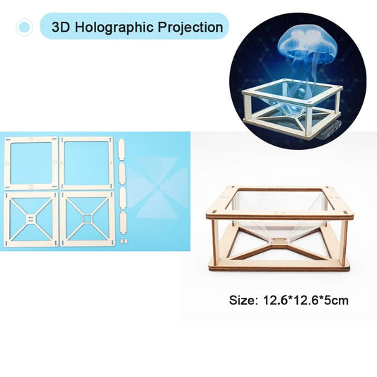 Modelo físico DIY experiência científica brinquedo educativo artesanal para crianças