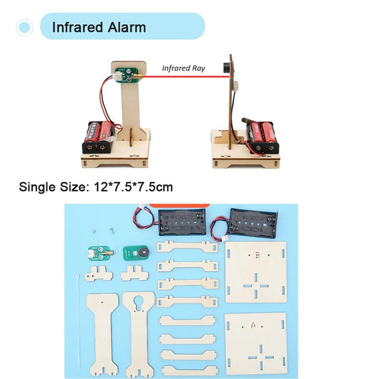 Modelo físico DIY experiência científica brinquedo educativo artesanal para crianças