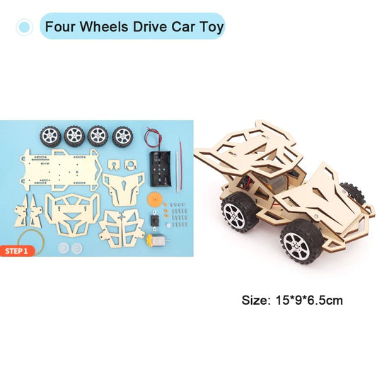 Modelo físico DIY experiência científica brinquedo educativo artesanal para crianças